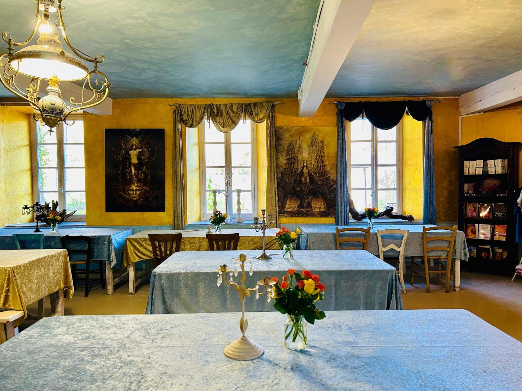 Bed and Breakfast Les Contes Fougax-et-Barrineuf Exterior foto