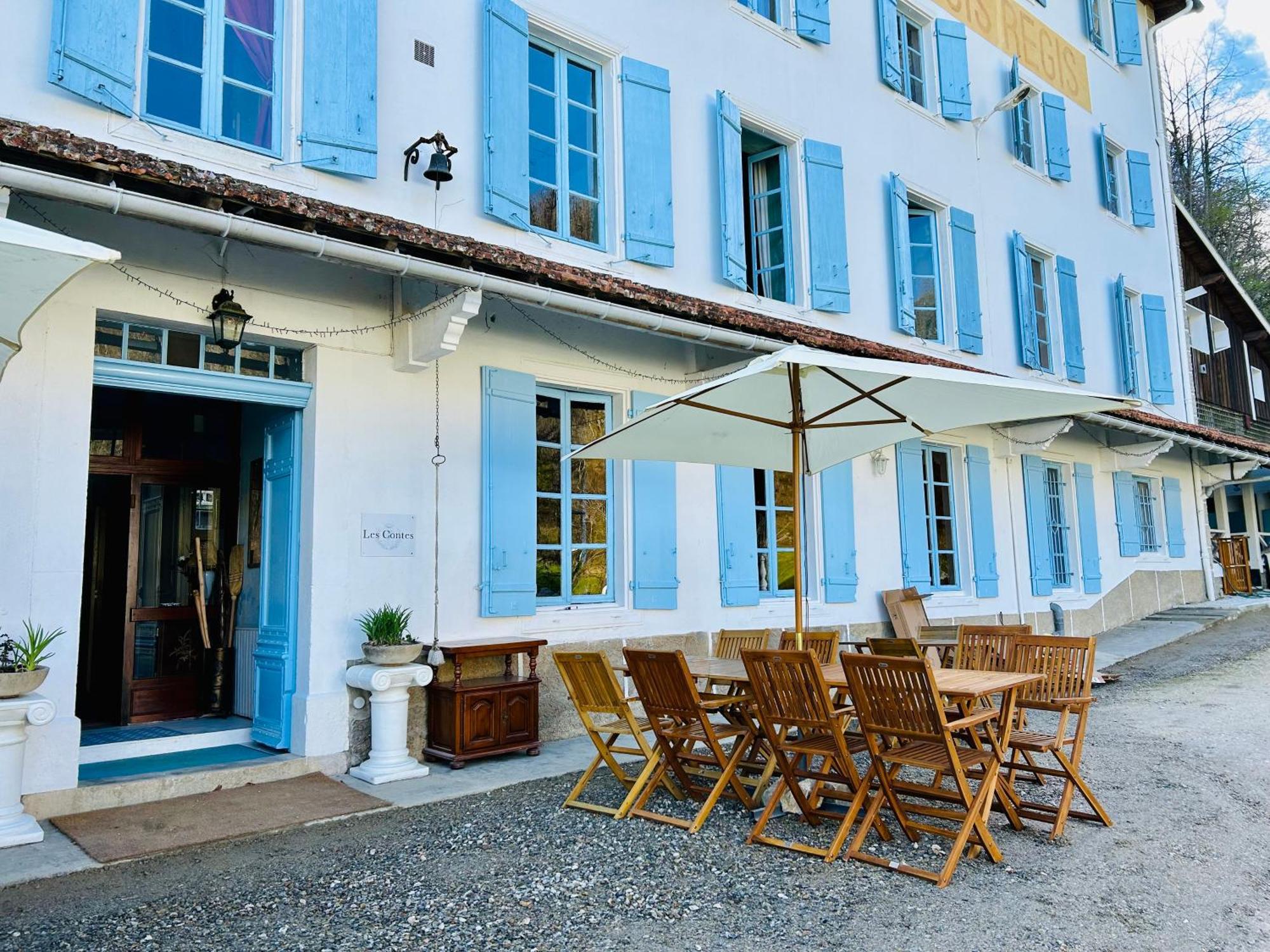Bed and Breakfast Les Contes Fougax-et-Barrineuf Exterior foto