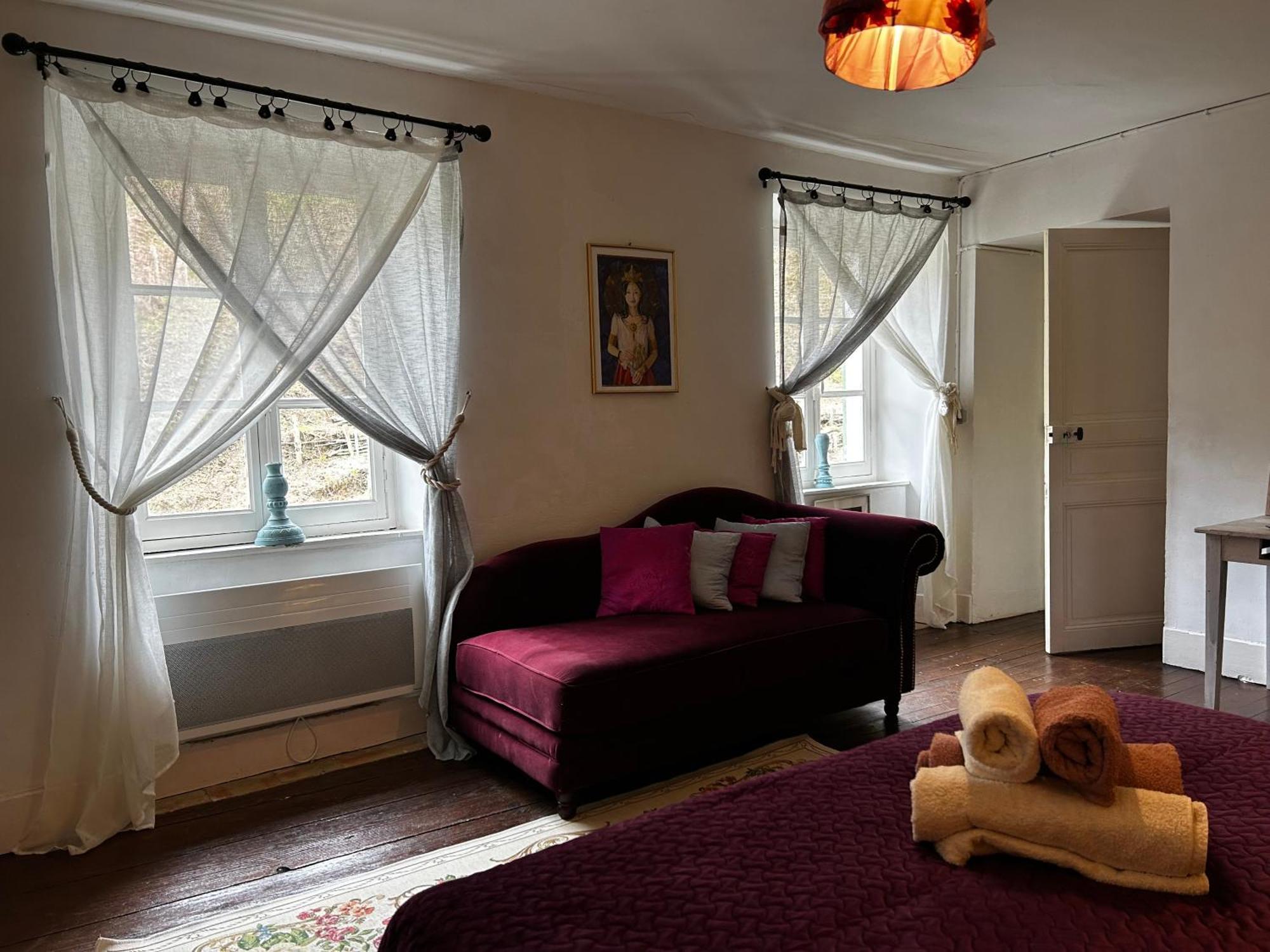 Bed and Breakfast Les Contes Fougax-et-Barrineuf Exterior foto